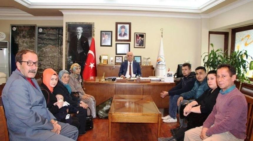 Afrin&rsquo;de Yaralanan Mehmet&ccedil;iğin Ailesinden Başkan Seyfi Dingil&rsquo;e Teşekk&uuml;r