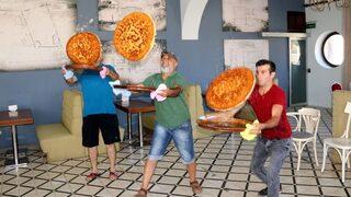 En Güzel Künefe Atmak İçin Yarıştılar