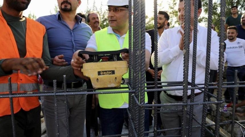 Lice&rsquo;nin İlk Modern Taziye Evi Temeli Atıldı