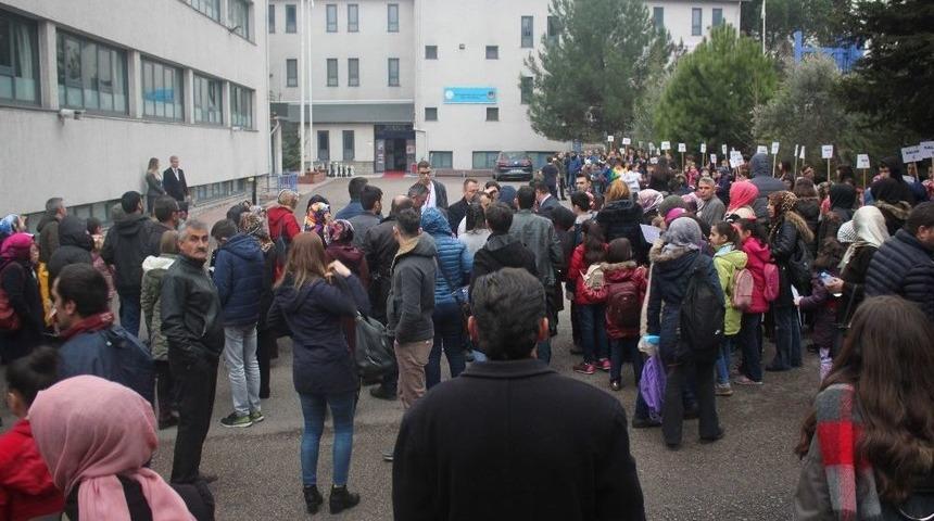 Ted Kolejinde &lsquo;tam Eğitim Bursluluk&rsquo; Sınavında 554 &Ouml;ğrenci Ter D&ouml;kt&uuml;