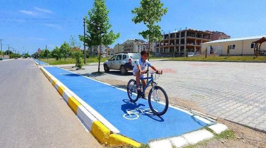 Kartepe&rsquo;de Masmavi Bisiklet Yolları