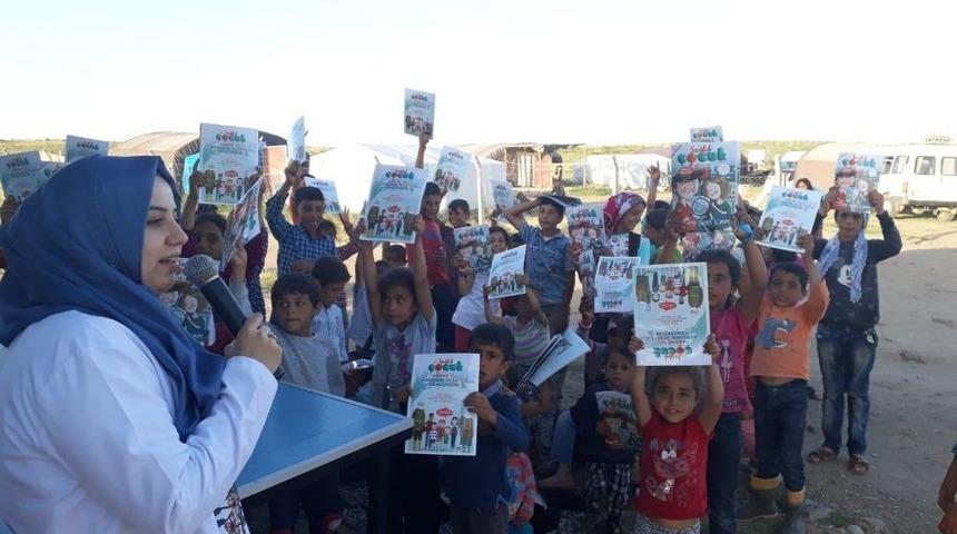 Yerk&ouml;y&rsquo;de G&ouml;&ccedil;men Kuşlar Projesi İle Tarım İş&ccedil;ilerinin &Ccedil;ocuklarına Sağlık Eğitimi Verildi