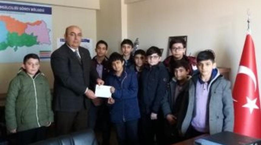 Kazım Karabekir İmam Hatip Ortaokulu &Ouml;ğrencilerinden Anlamlı Bağış