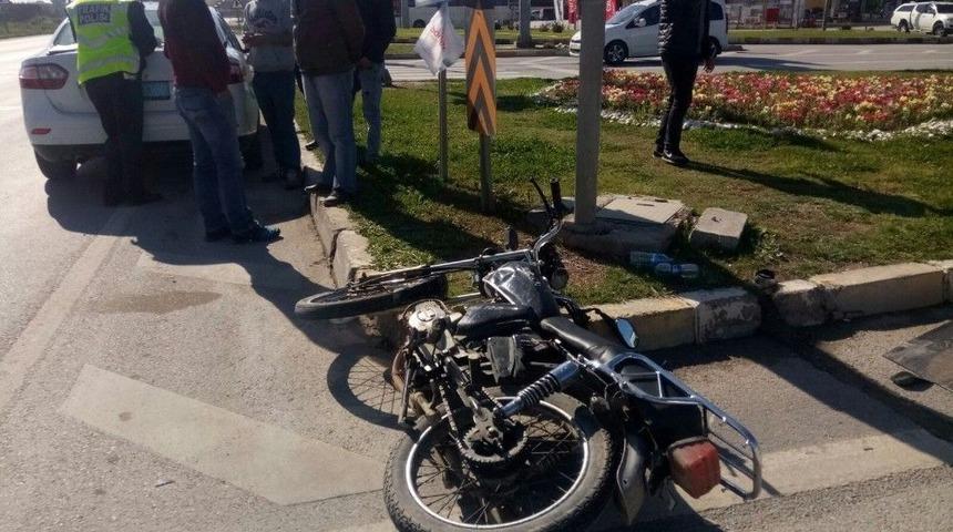 Manavgat&rsquo;ta Trafik Kazası: 1 Yaralı