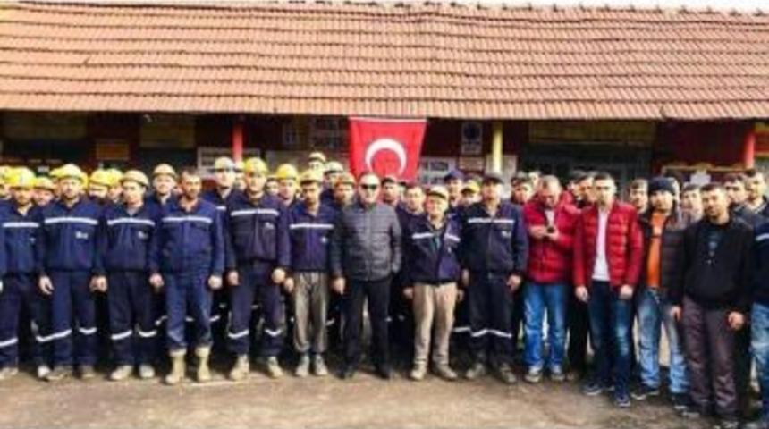 Maden İş&ccedil;ilerinden Mehmet&ccedil;iğe Anlamlı Bağış