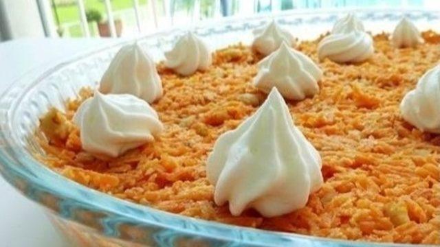 Havuçlu İrmik Tatlısı