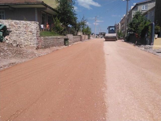 Alt Yapı Çalışması Biten Bölgeler Asfaltlanıyor 1