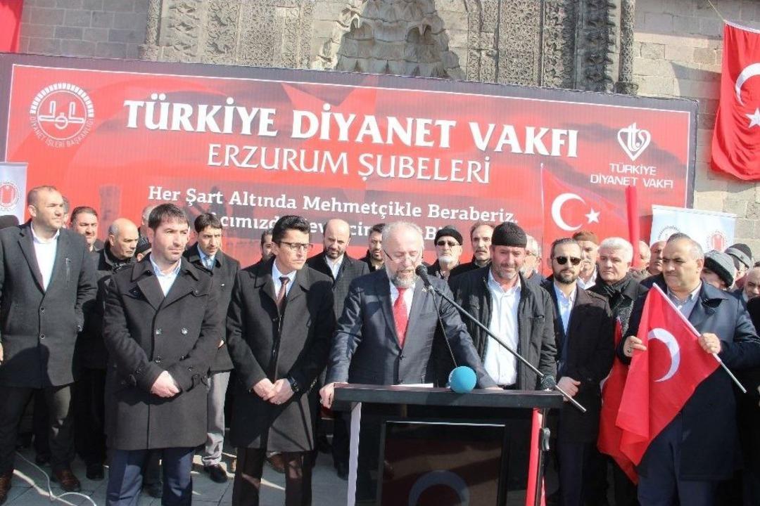 Afrin&rsquo;deki Mehmet&ccedil;ik İ&ccedil;in Dua Ettiler