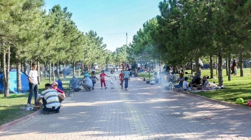 Meram Dutlu Koruluğu Vatandaşların Yeni G&ouml;zdesi Oldu