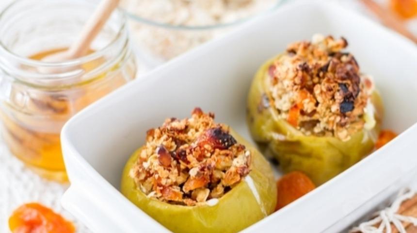 Sıcak Tahıllı Elmalar