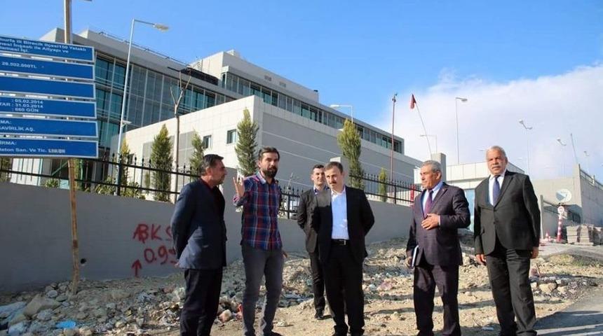 Birecik Yeni Devlet Hastanesinin Yol Sorunu Çözülüyor