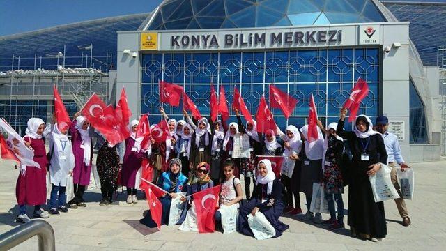 Terör Mağduru Öğrenciler Konya’yı Gezdi