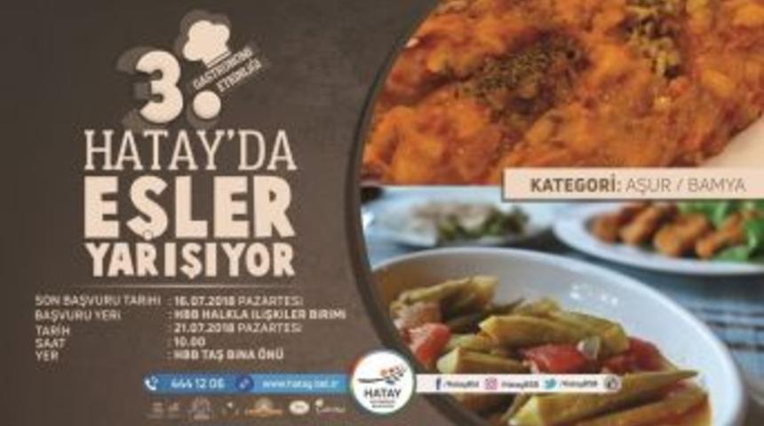 "hatay&rsquo;da Eşler Yarışıyor" Yemek Yarışması