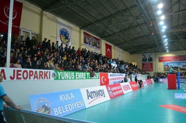 Jeopark Kula Belediyespor: 3 - Maliye Piyango: 2