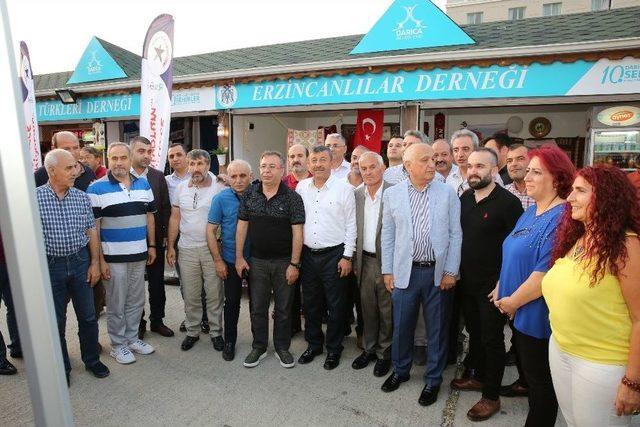 Darıca Sahili’nde Etkinlikler Erzincanlılar İle Devam Etti