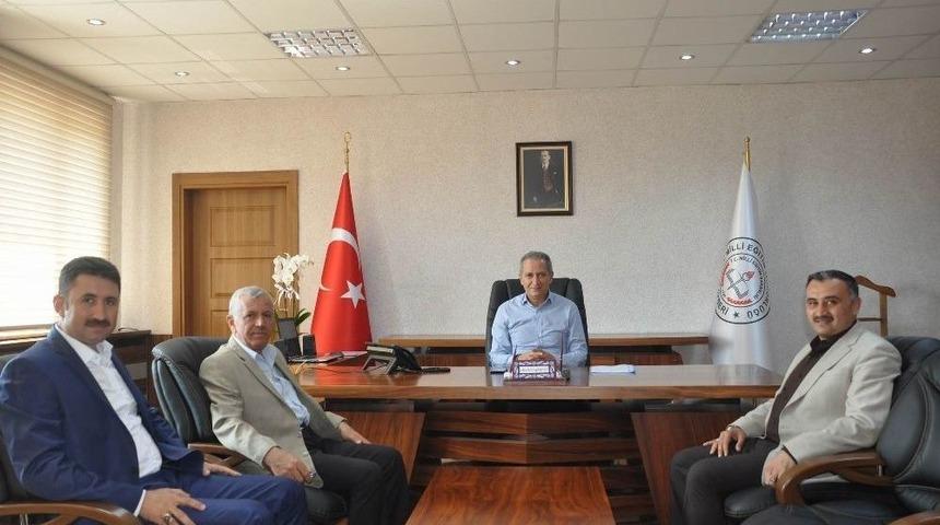 Başkan Cabbar İl Milli Eğitim Müdürü Ekinci’yi Ziyaret Etti