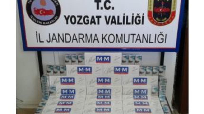 Yozgat’ta 330 Paket Kaçak Sigara Ele Geçirildi