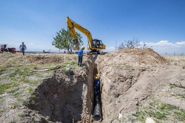 Maski Eski Malatya’yı Besleyen Ana Şebeke Hattını Yeniliyor