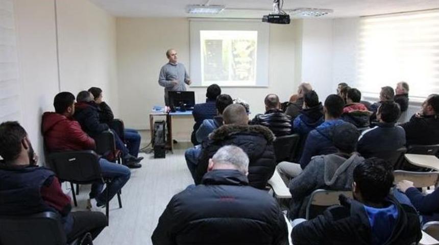 Mantar Yetiştiriciliği Konusunda Eğitim Verildi