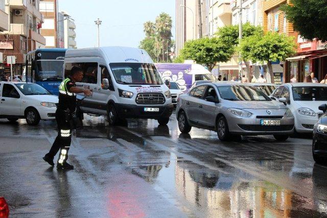 İskenderun’da Şehir İçi Trafik Denetimi