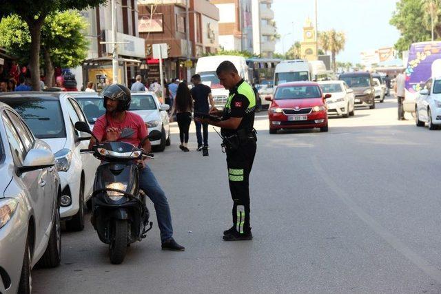 İskenderun’da Şehir İçi Trafik Denetimi