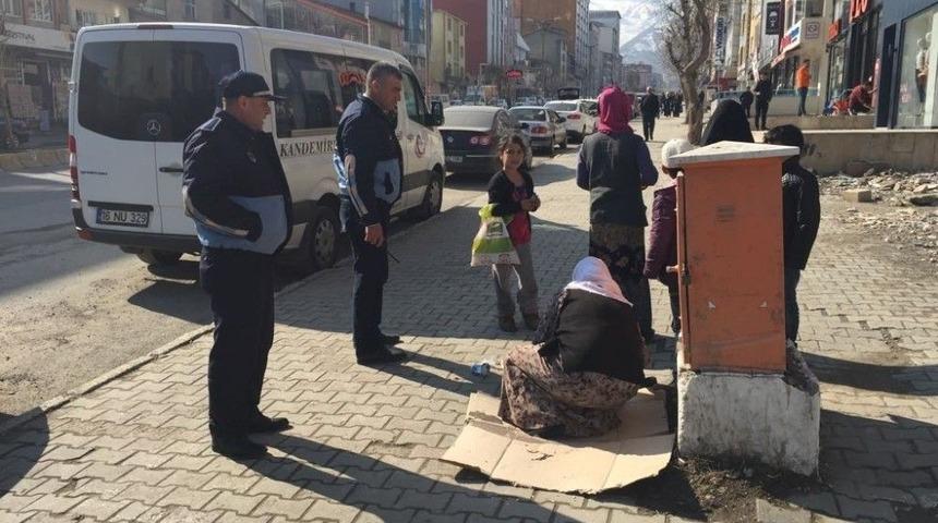 Zabıtadan Dilenci Operasyonu