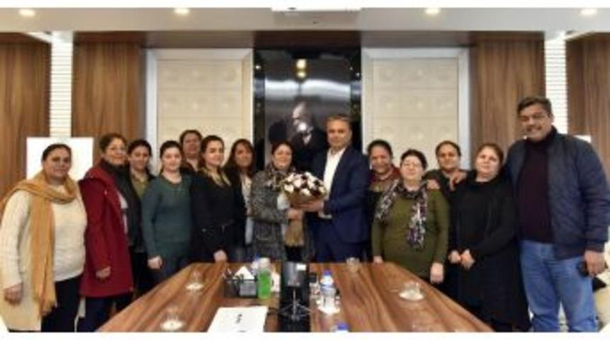 Başkan Uysal Zeytink&ouml;yl&uuml; Kadınlarla Buluştu