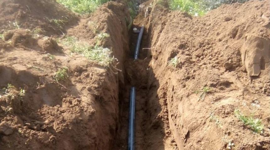 Deynekler’de İsale Hattına Deplase Çalışması Yapıldı