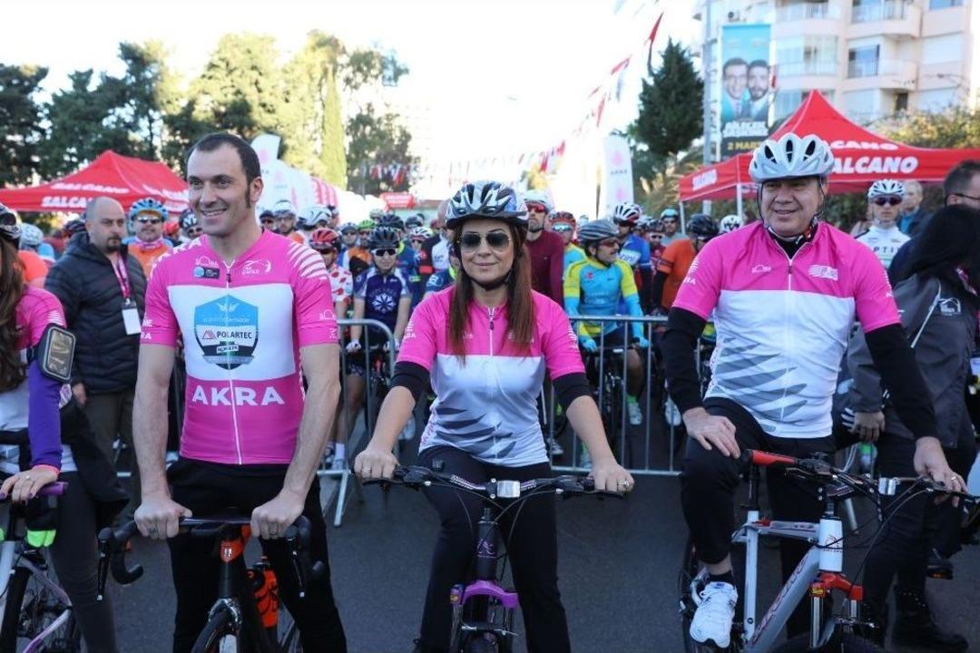 Başkan T&uuml;rel Farkındalık İ&ccedil;in Pedal &Ccedil;evirdi