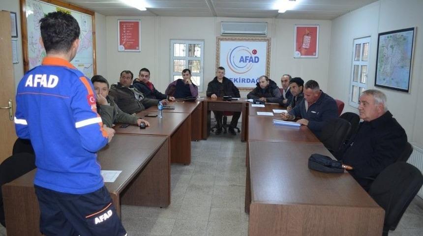 Afad, Akye Eğitimleri Başladı