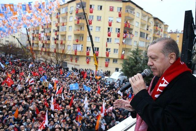 Cumhurbaşkanı Erdoğan: "inşallah Oradaki Ter&ouml;ristleri Derdest Edip, O Toprakları Sahiplerine Teslim Edeceğiz" 1