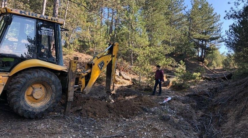 Kırık Barajında Yeni İ&ccedil;me Suyu Arıtma Tesisiyle İlgili Araza &Ccedil;alışmaları Başladı