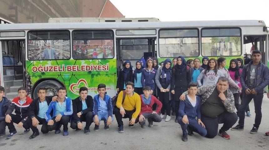 Oğuzelili &Ouml;ğrenciler, Antep Fıstığı Filmini İzledi