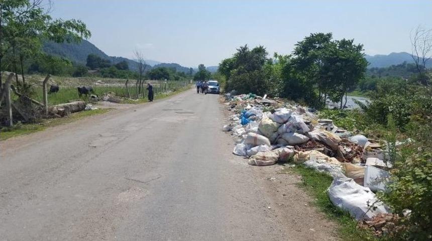 Hafriyat Atıkları İle &Ccedil;evreyi Kirletenler Uyarıldı