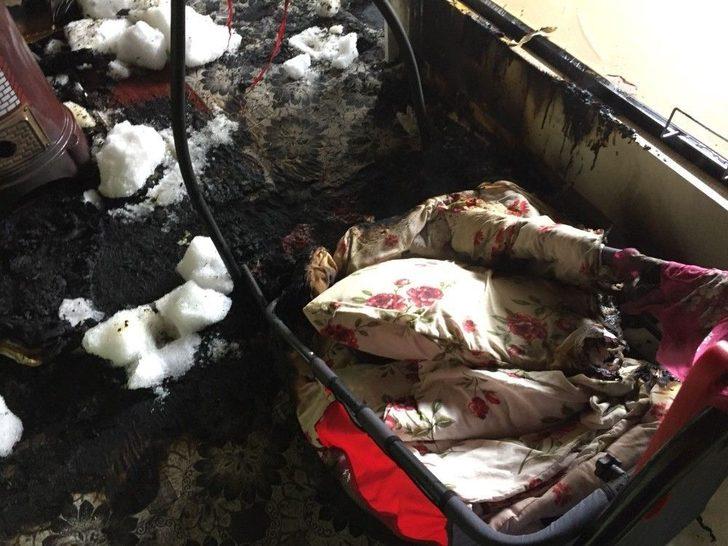 Çaldıran’da Ev Yangını G3