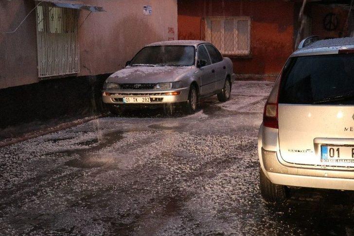 Adanalılar Fındık Büyüklüğündeki Doluyla Kar Topu Oynadı G1