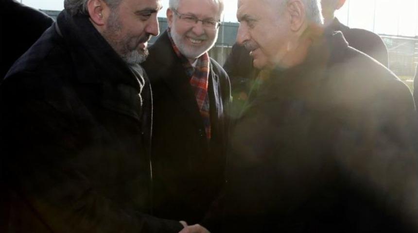 Başbakan Yıldırım&rsquo;dan Alinur Aktaş&rsquo;a Ziyaret