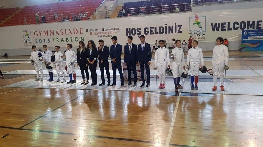 Kağıtsporlu Karadavut, Eskrimde Türkiye 2.’si