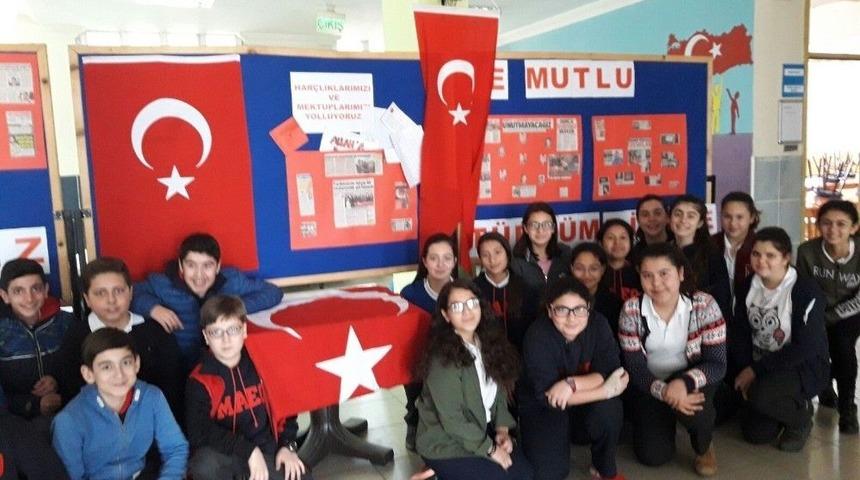 Bir G&uuml;nl&uuml;k Har&ccedil;lıklarını, Afrin&rsquo;deki Mehmet&ccedil;iklere G&ouml;nderdiler