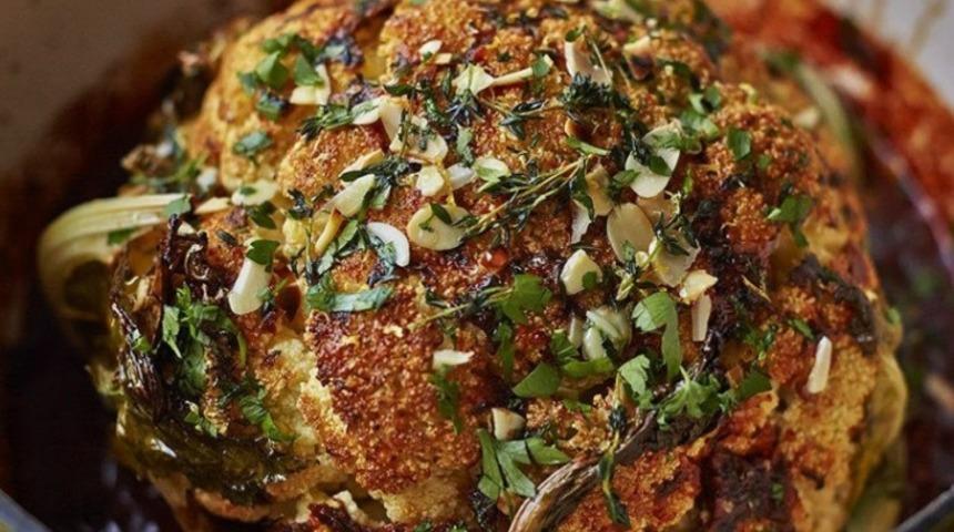 Fırınlanmış Bütün Karnabahar