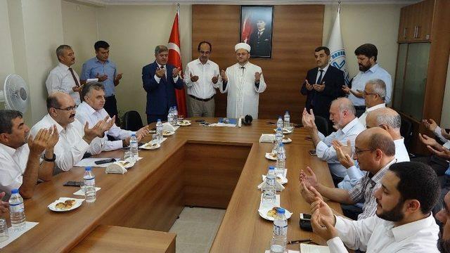 Mersin İl Müftülüğü’ne Atanan Şaban Kondi Göreve Başladı