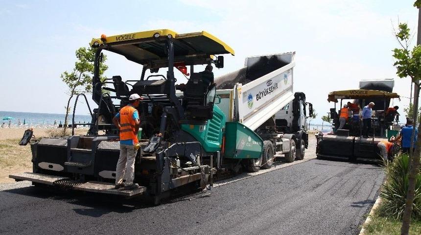 Karasu Doğu Karadeniz Caddesi Yenilendi