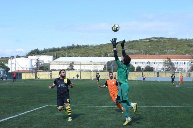 İzmir Süper Amatör Lig: Aliağaspor: 2 - Ceyhan Altınyıldızspor: 2