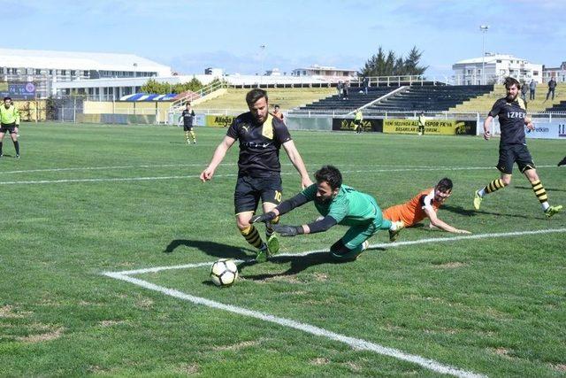 İzmir Süper Amatör Lig: Aliağaspor: 2 - Ceyhan Altınyıldızspor: 2