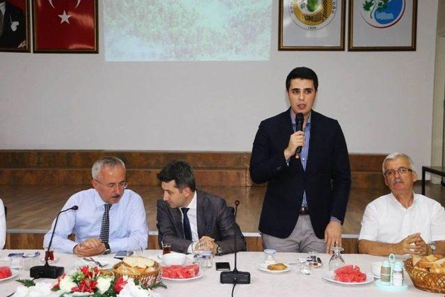 Tayini &Ccedil;ıkan Orman İşletme M&uuml;d&uuml;r&uuml;ne Veda Yemeği Yapıldı 2