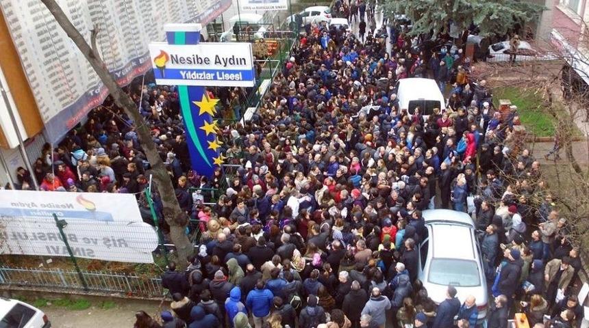 Nesibe Aydın Okulları&rsquo;nın Lise Giriş Sınavına &Ouml;ğrenci Akını