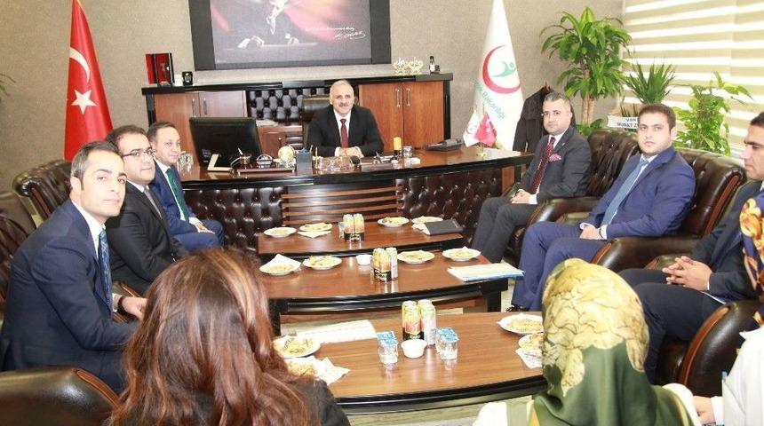 Vali Zorluoğlu&rsquo;ndan Van Sağlık M&uuml;d&uuml;rl&uuml;ğ&uuml;ne Ziyaret