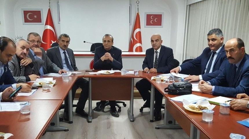 Mhp Teşkilatları Yerel Se&ccedil;im Hazırlığına Hız Verdi