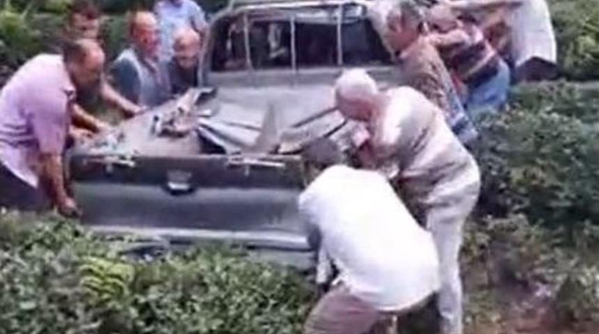 Rize İşi Ara&ccedil; Kurtarma