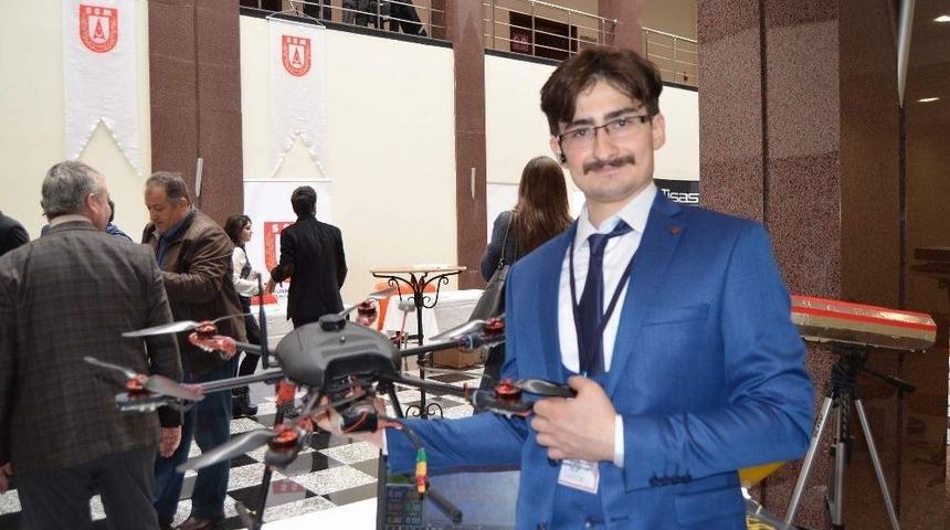 Savunma Sanayii&rsquo;de Kullanılmak &Uuml;zere Askeri Komutla &Ccedil;alışacak Drone Geliştirdi